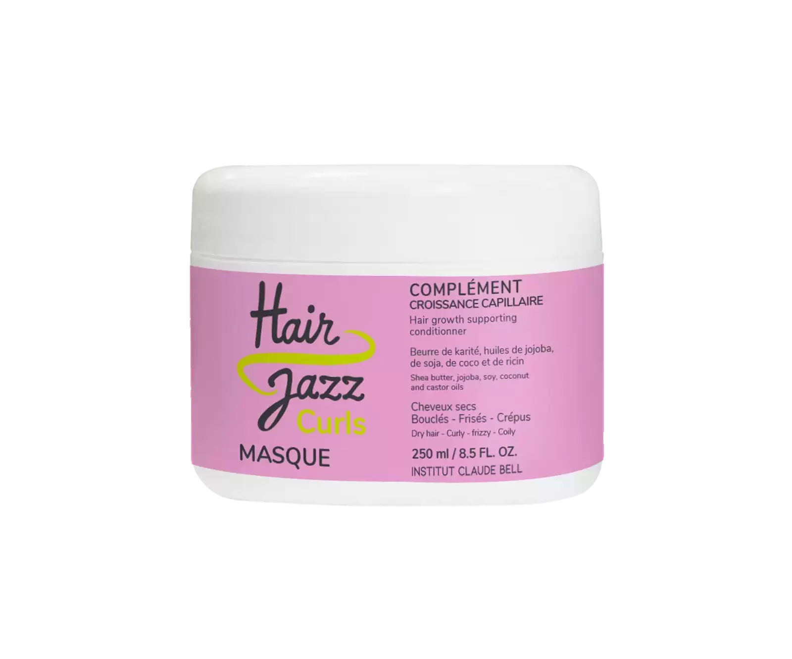 HAIR JAZZ GARBANOMS - garbanas formuojanti kaukė HAIR JAZZ GARBANOMS - garbanas formuojanti kaukė