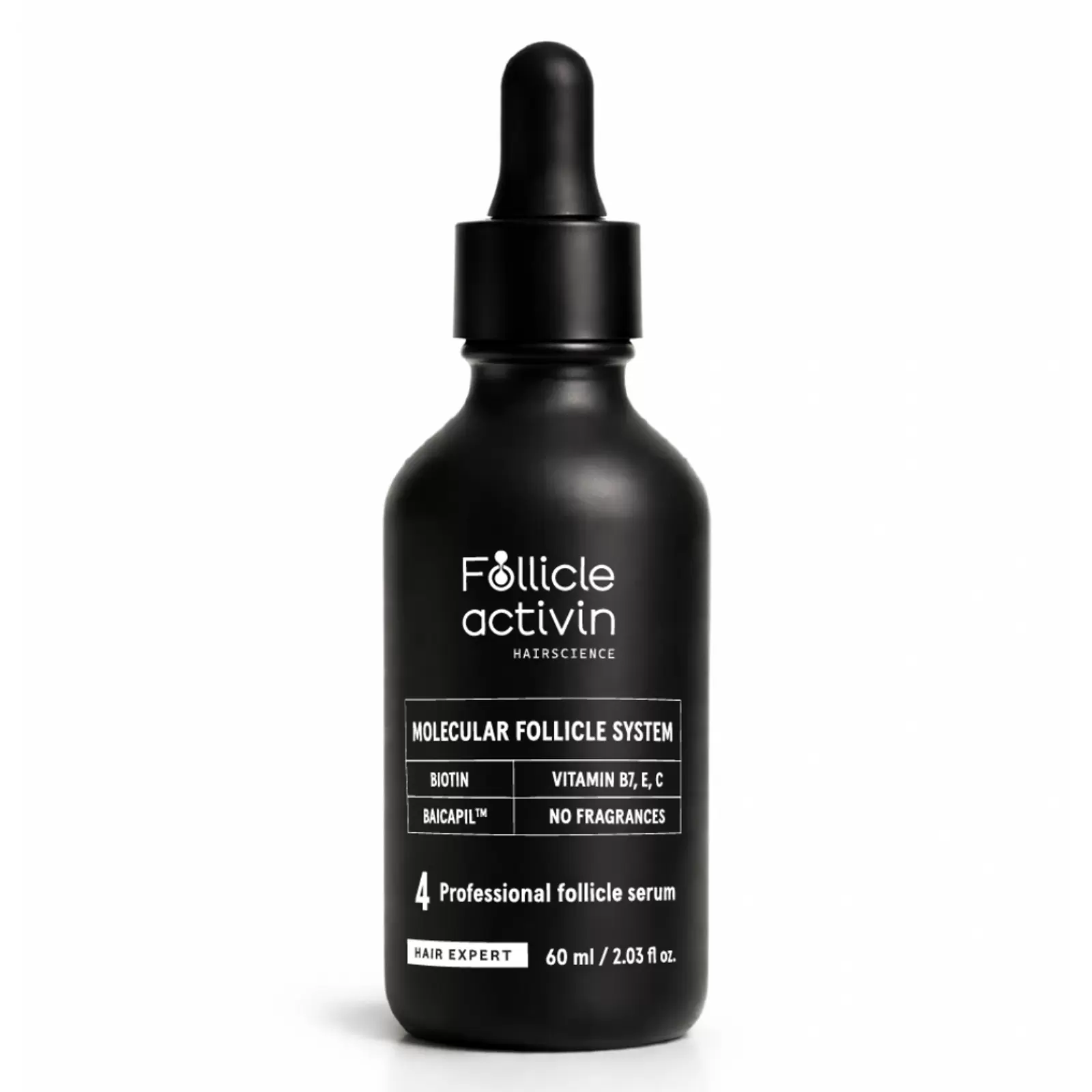 FOLLICLE ACTIVIN - analogų neturintis folikulų veiklą aktyvuojantis serumas su 5x didesne koncentracija aktyvių ingredientų FOLLICLE ACTIVIN - analogų neturintis folikulų veiklą aktyvuojantis serumas su 5x didesne koncentracija aktyvių ingredientų